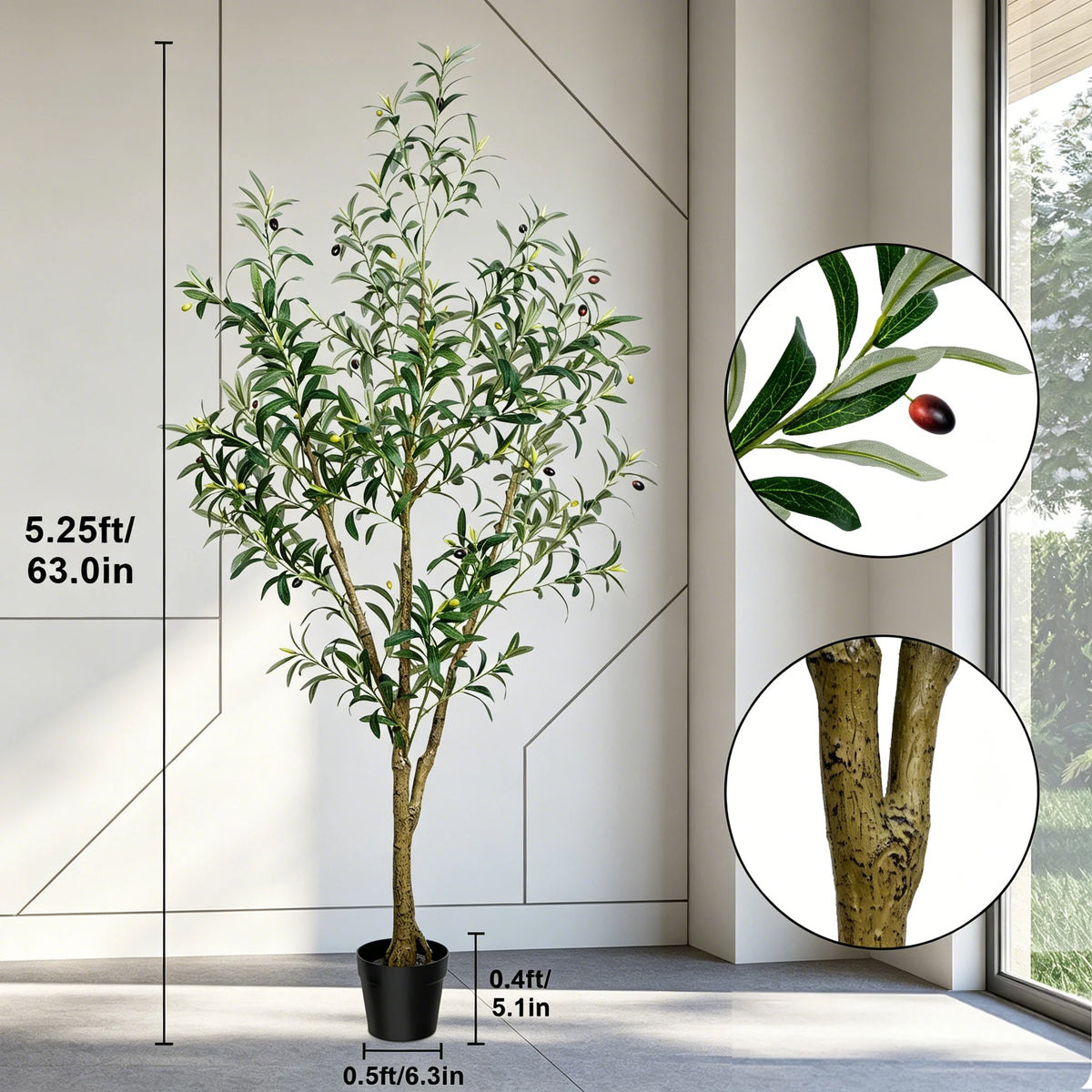 Grammie's Lifelike Olive Tree