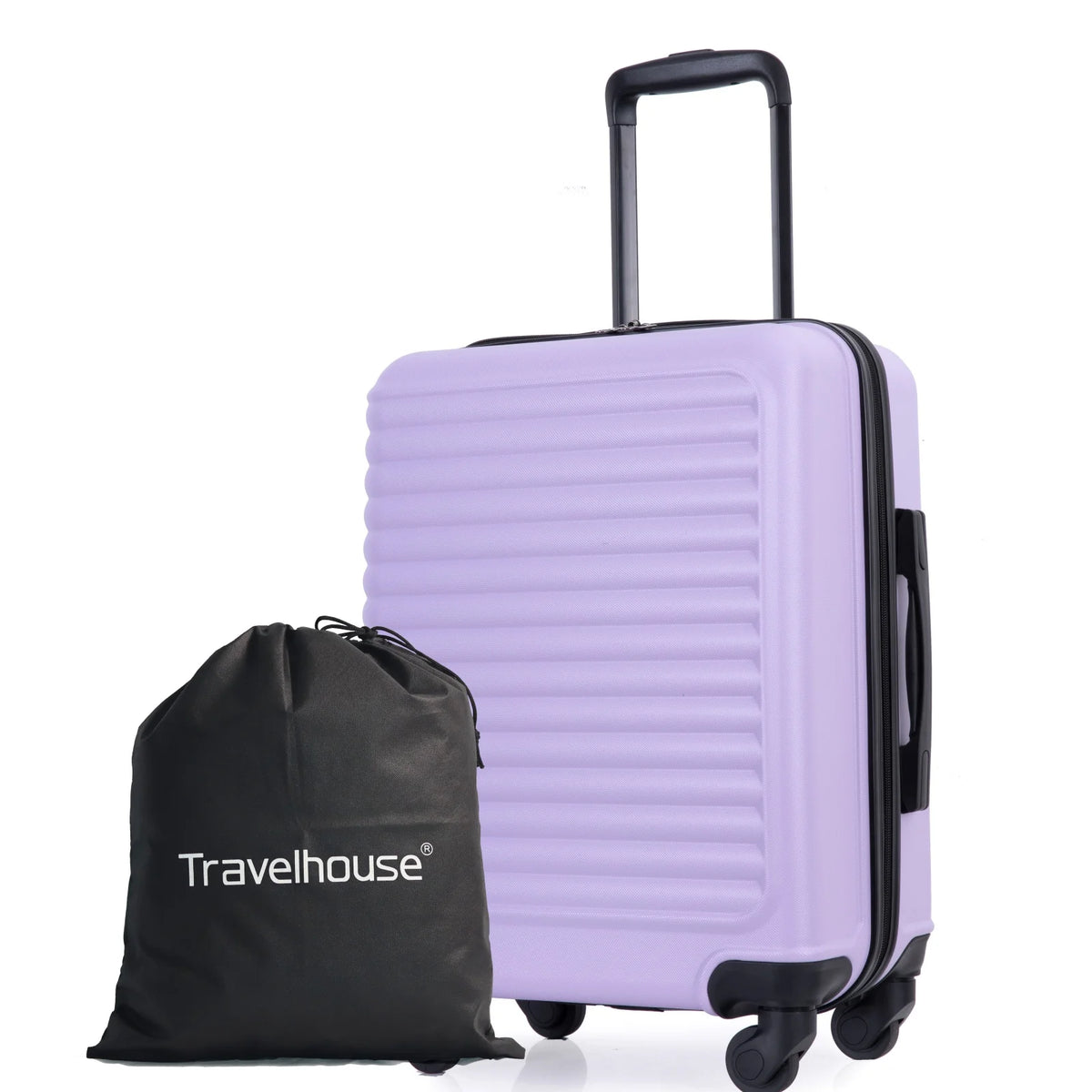 Travehouse Hardshell Carry On Luggage Airline Approved 20", Small Suitcase With Spinner Wheels