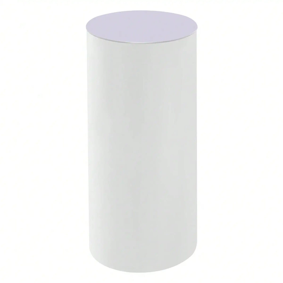 3Pcs White Cylinder Pedestal Stands Round Cylinder Pedestal Display Plinth Pillars For Wedding Party Decor