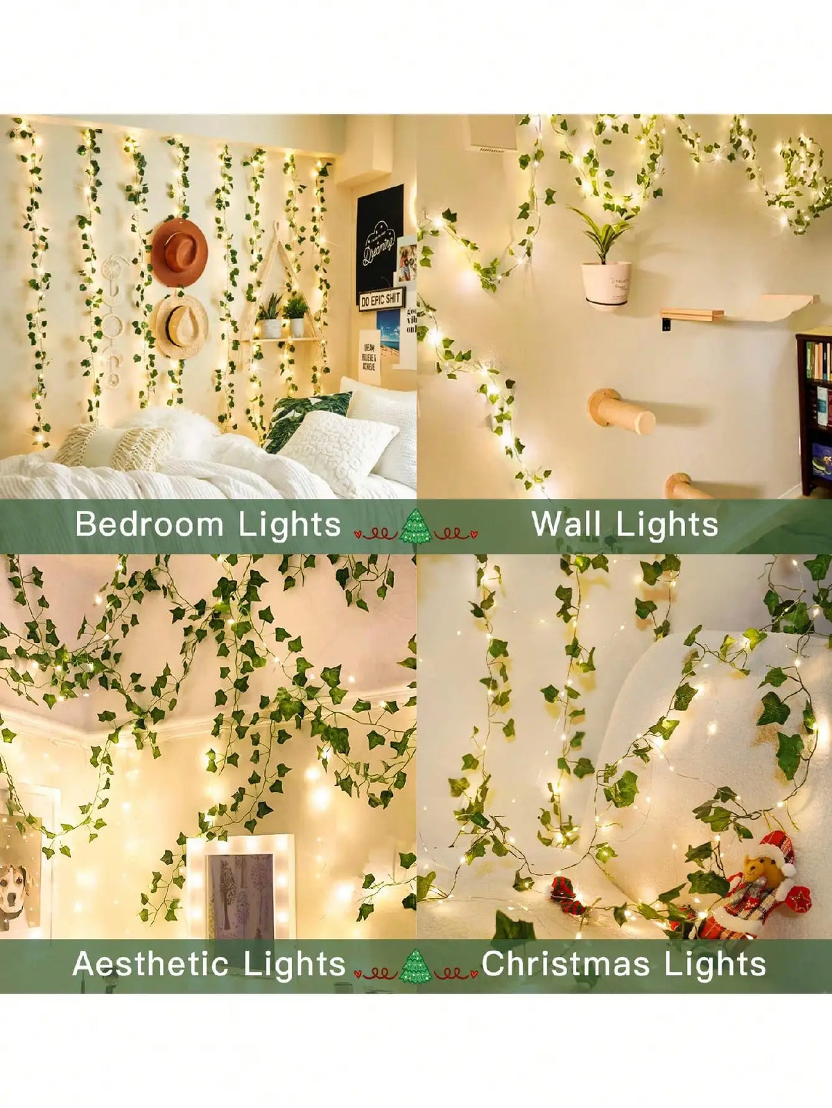 Grammie's Enchanted Ivy Fairy Lights