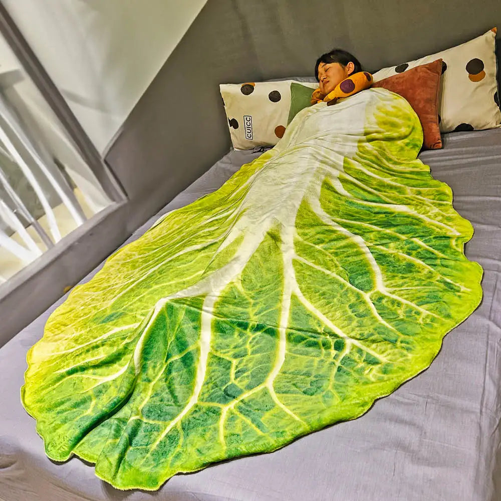 Grammie's Giant Lettuce Leaf Blanket