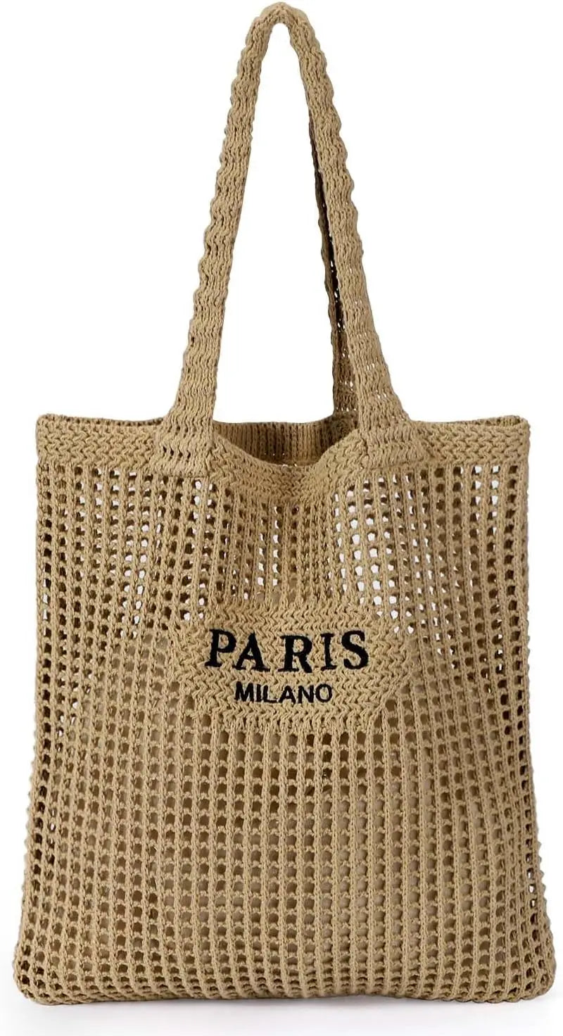 Grammie's Crochet Travel Tote - From Beach Days to Getaways