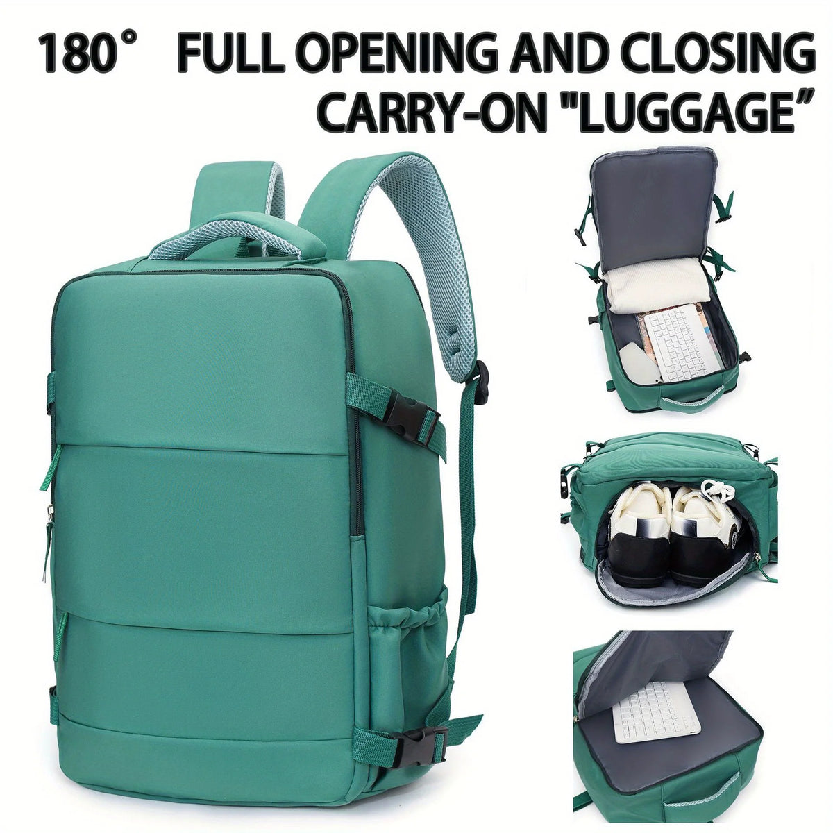 Grammie's Carry On Travel Backpack - Pack it All and Go