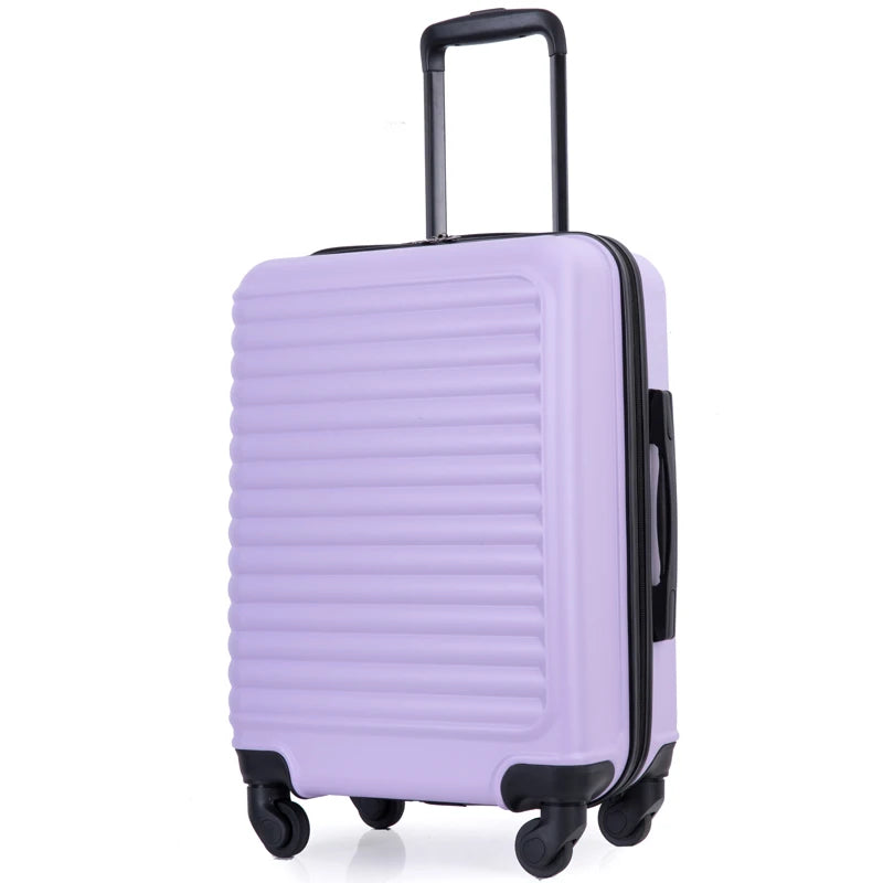 Travehouse Hardshell Carry On Luggage Airline Approved 20", Small Suitcase With Spinner Wheels