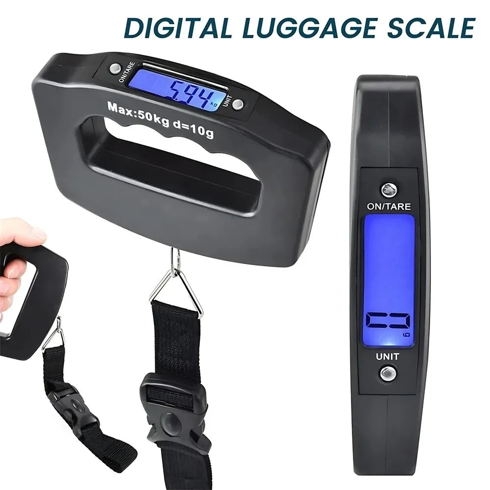 Grammie's Digital Luggage Scale - No more overweight bag surprises!