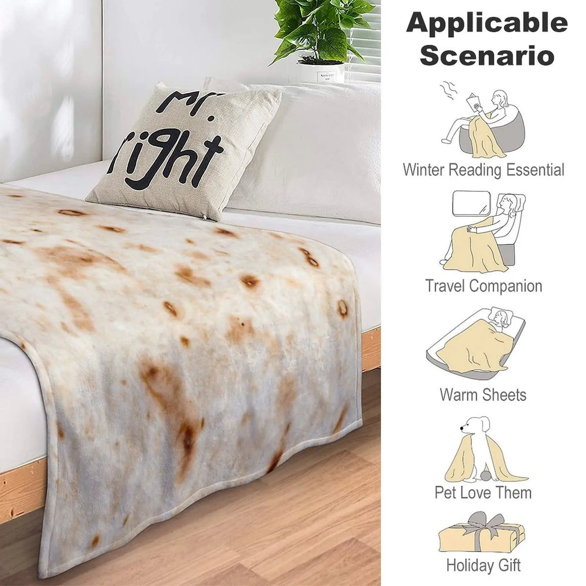 Grammie's Wrap-Me Up Burrito Blanket