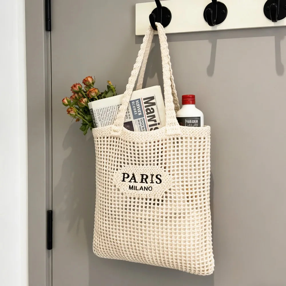 Grammie's Crochet Travel Tote - From Beach Days to Getaways