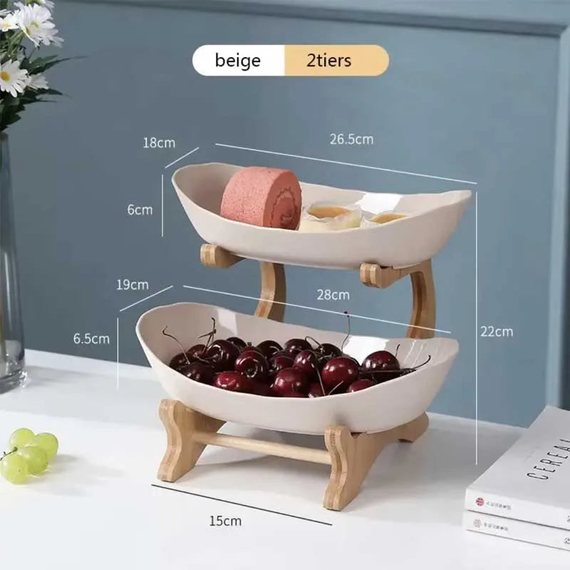 Grammie's Tiered Snack and Serving Tray