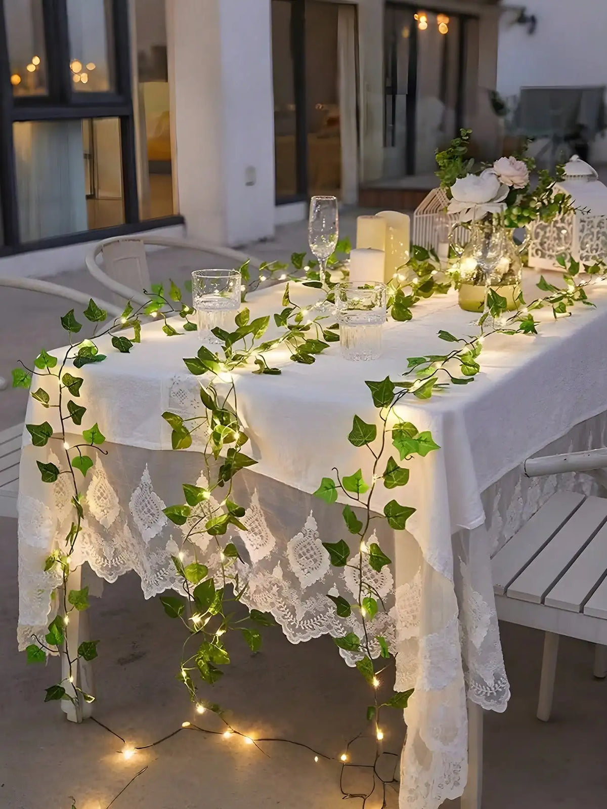 Grammie's Enchanted Ivy Fairy Lights