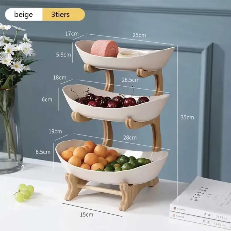 Grammie's Tiered Snack and Serving Tray