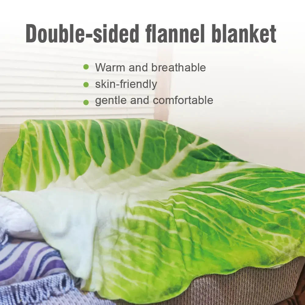 Grammie's Giant Lettuce Leaf Blanket