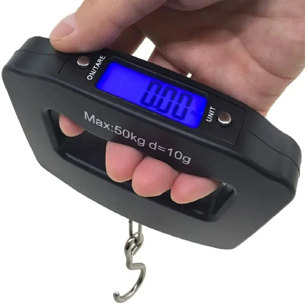 Grammie's Digital Luggage Scale - No more overweight bag surprises!
