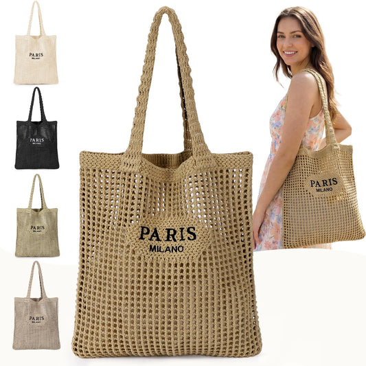 Grammie's Crochet Travel Tote - From Beach Days to Getaways