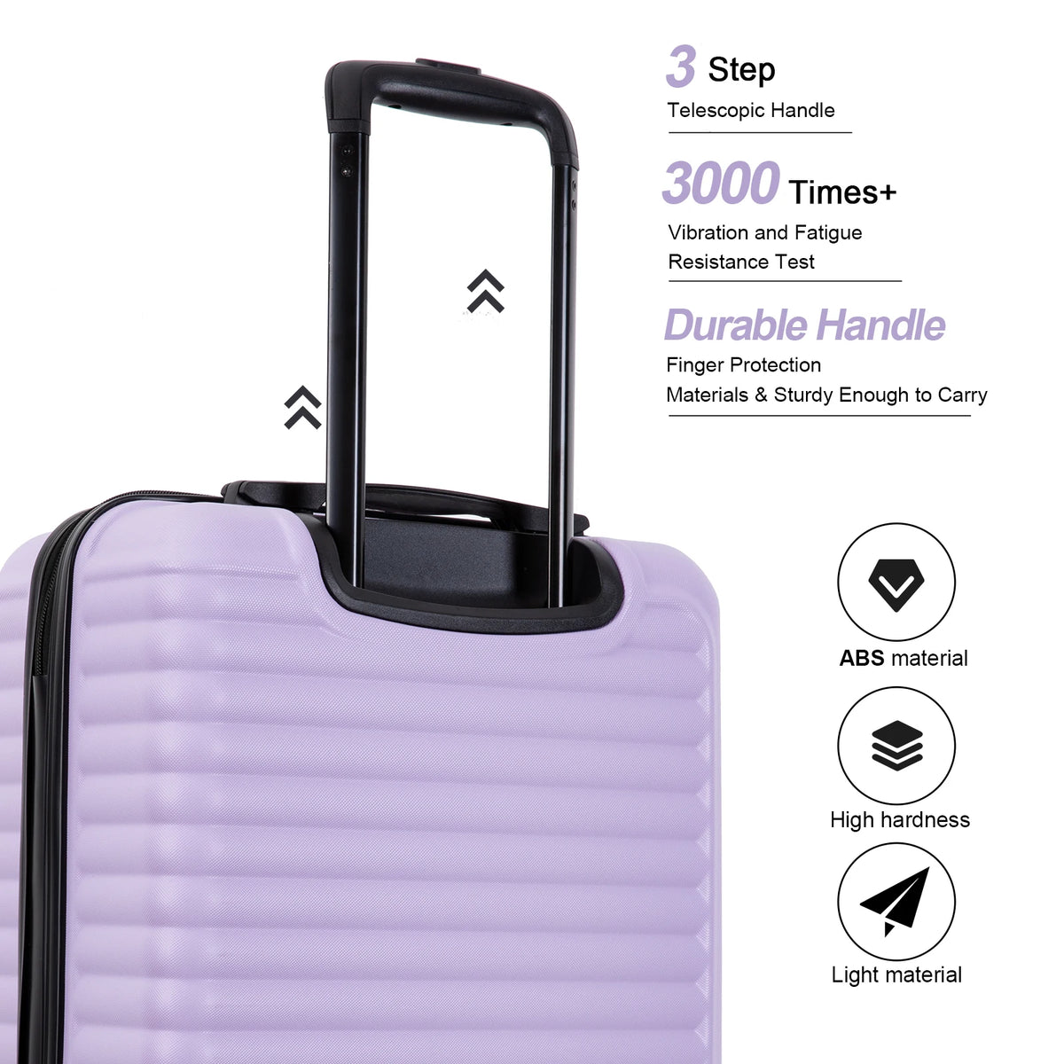 Travehouse Hardshell Carry On Luggage Airline Approved 20", Small Suitcase With Spinner Wheels
