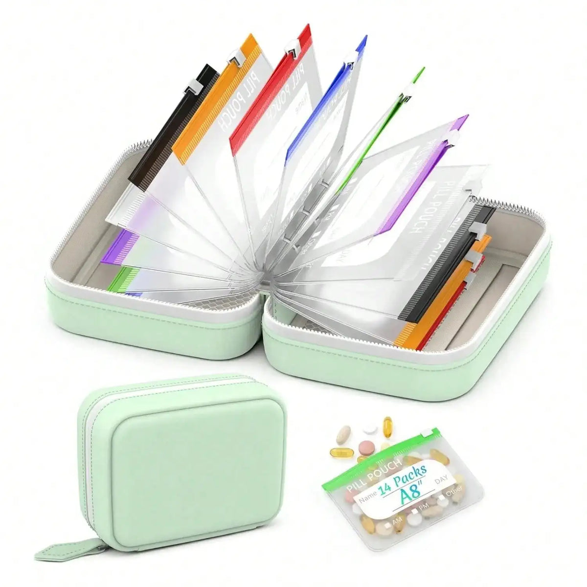Grammie's Travel Pill Pouches - Simple. Slim and Organized