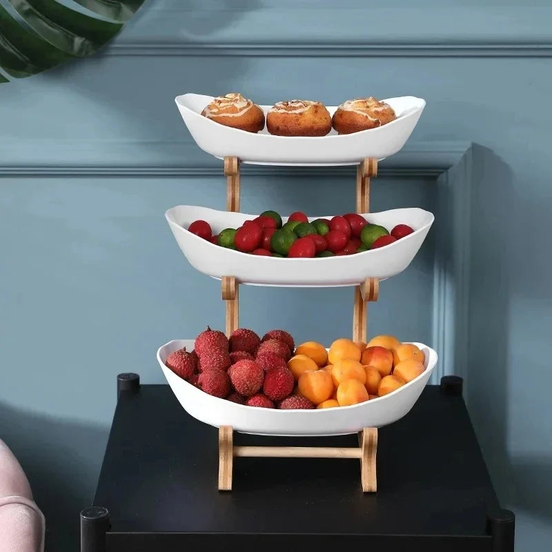 Grammie's Tiered Snack and Serving Tray